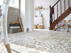 Plastmatta i marrakech retro stil från Tarkett